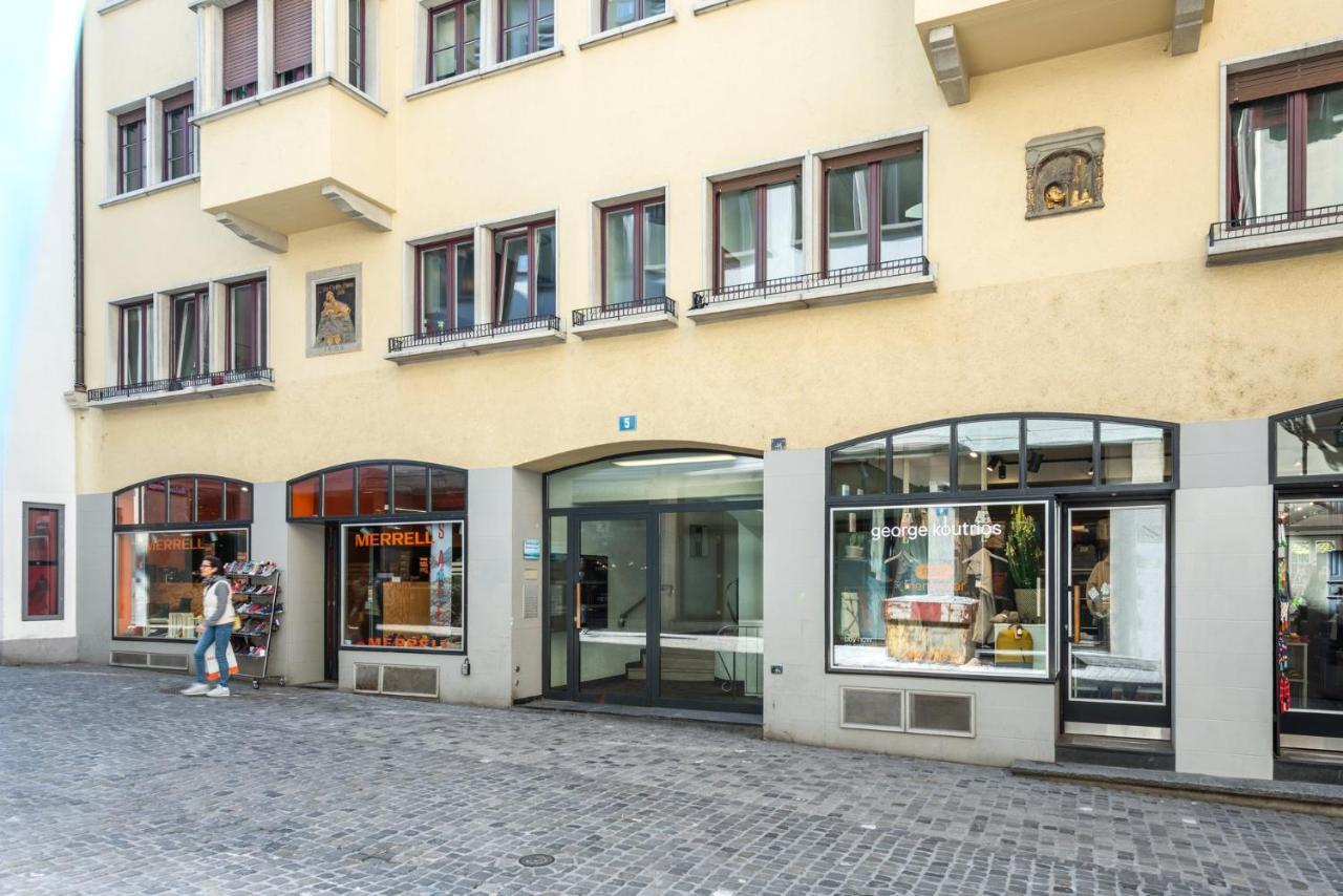 Appartamento Muenstergasse Zurich Old Town Esterno foto