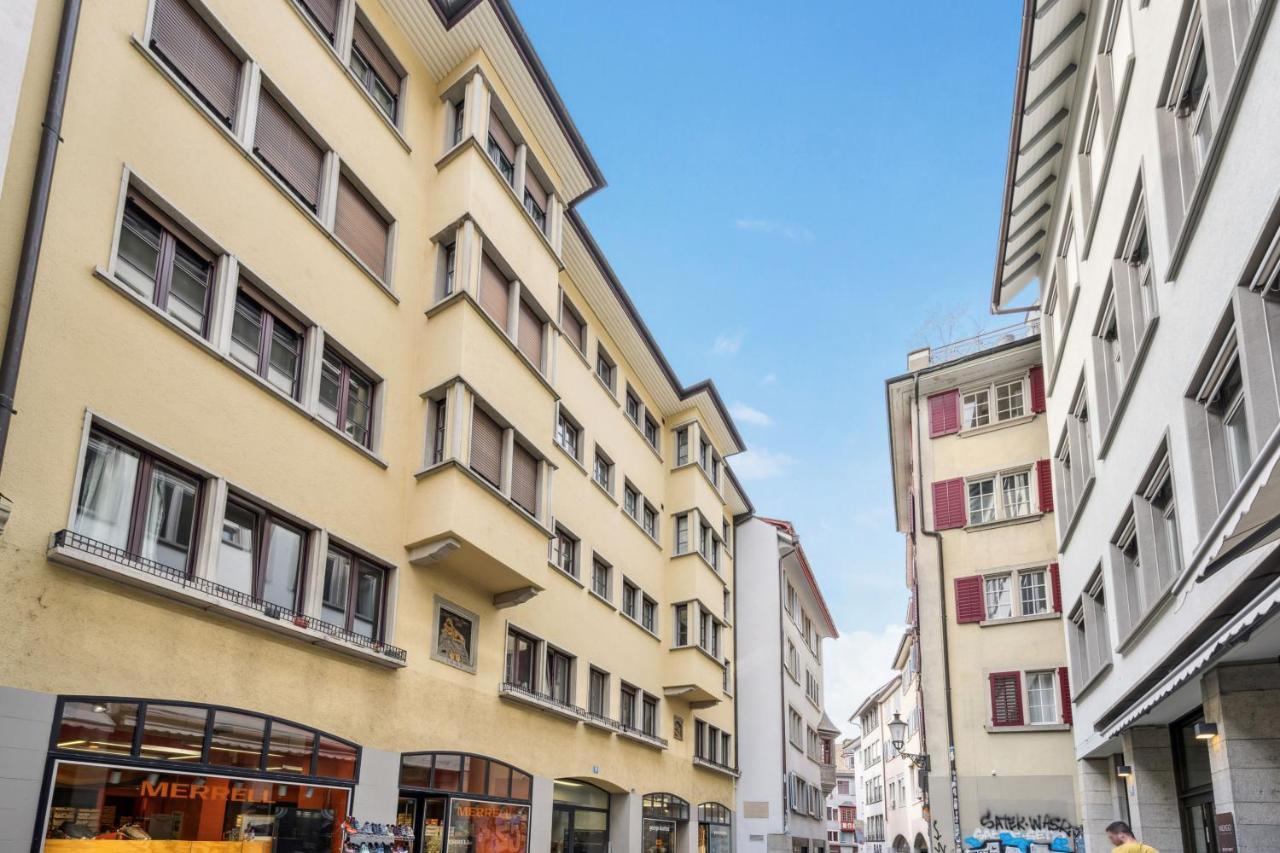 Appartamento Muenstergasse Zurich Old Town Esterno foto